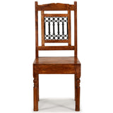 Dining Chairs 6 pcs Solid Wood Classic - Side View