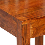 Dining Chairs 4 pcs Solid Wood Modern - Rear View