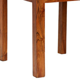Dining Chairs 4 pcs Solid Wood Modern - Close-Up Angle