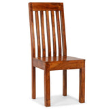 Dining Chairs 6 pcs Solid Wood Modern - Low Angle