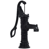 Garden Water Pump with Stand Cast Iron - Front View