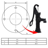Garden Water Pump with Stand Cast Iron