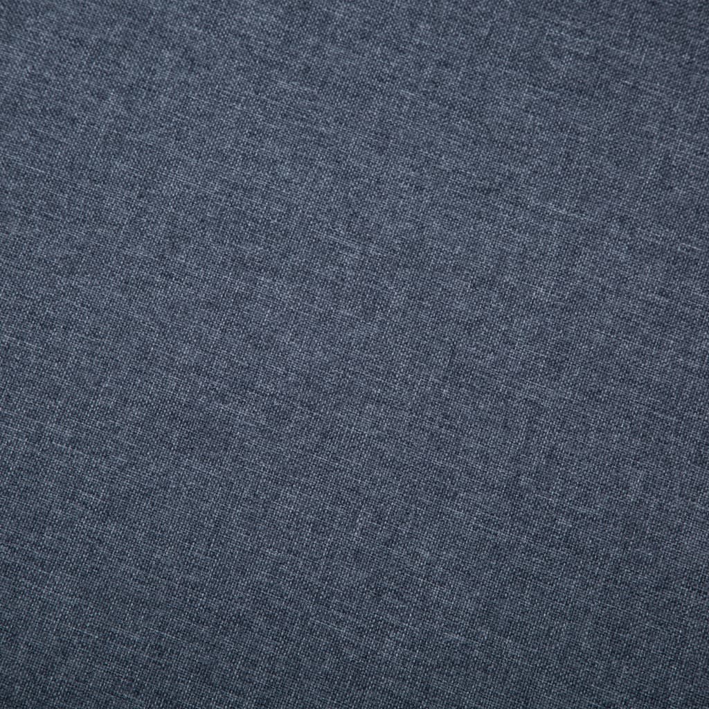 3-Seater Sofa Fabric Dark Grey