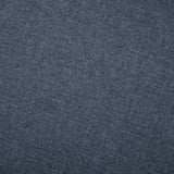 3-Seater Sofa Fabric Dark Grey - Close-Up Angle