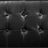 Armchair Black 75x70x75 cm Faux Leather