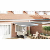 Awning Frame Manual White 300 x 250 cm Aluminium - Close-Up Angle