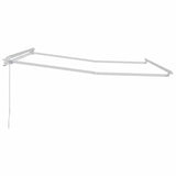 Awning Frame Manual White 300 x 250 cm Aluminium