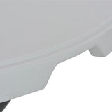 Folding Bar Table White 80x110 cm HDPE