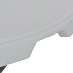 Folding Bar Table White 80x110 cm HDPE