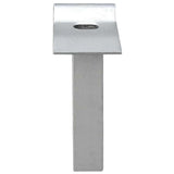 Mesh Garden Gate Galvanised Steel 306x125 cm Grey
