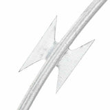 Clipped Concertina Razor Wire Galvanised Steel 300 m