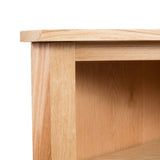 Corner Shelf 59x36x100 cm Solid Oak Wood - 45-Degree Angle