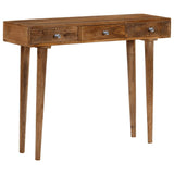 Console Table Solid Mango Wood 102x30x79 cm