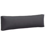 Pallet Cushions 2 pcs Grey Fabric - 45-Degree Angle