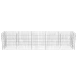 Gabion Raised Bed Galvanised Steel 450x90x100 cm