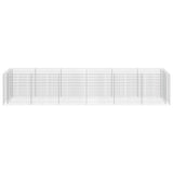 Gabion Raised Bed Galvanised Steel 540x90x100 cm