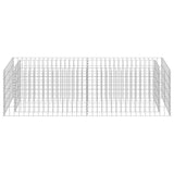 Gabion Raised Bed Galvanised Steel 180x50x50 cm