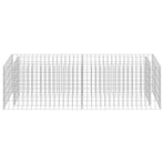 Gabion Raised Bed Galvanised Steel 180x50x50 cm