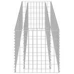 Gabion Raised Bed Galvanised Steel 180x50x50 cm