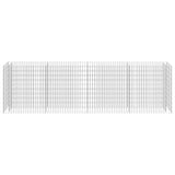 Gabion Raised Bed Galvanised Steel 360x50x100 cm