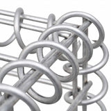 Gabion Raised Bed Galvanised Steel 270x50x100 cm