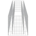 Gabion Raised Bed Galvanised Steel 270x50x50 cm