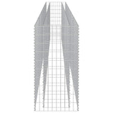 Gabion Raised Bed Galvanised Steel 450x50x100 cm