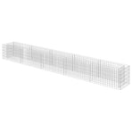 Gabion Raised Bed Galvanised Steel 450x50x50 cm