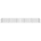 Gabion Raised Bed Galvanised Steel 450x50x50 cm
