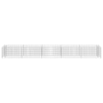 Gabion Raised Bed Galvanised Steel 450x50x50 cm