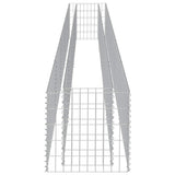 Gabion Raised Bed Galvanised Steel 450x50x50 cm