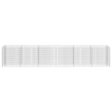 Gabion Raised Bed Galvanised Steel 540x50x100 cm