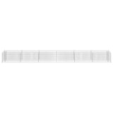 Gabion Raised Bed Galvanised Steel 540x50x50 cm - 45-Degree Angle