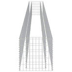 Gabion Raised Bed Galvanised Steel 540x50x50 cm