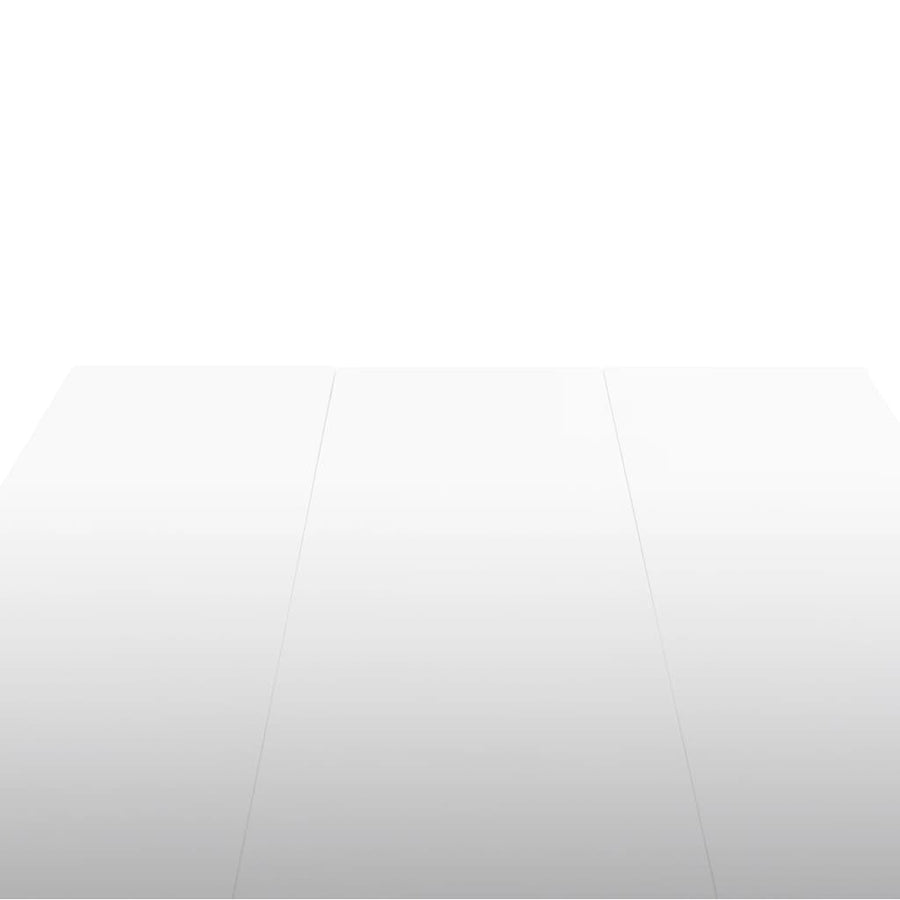 Dining Table 179x89x81 cm High Gloss White
