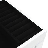 Free Standing Jewelery Cabinet White - Extra Image