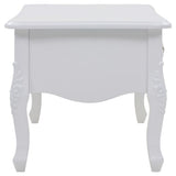 Coffee Table 100x50x46 cm White