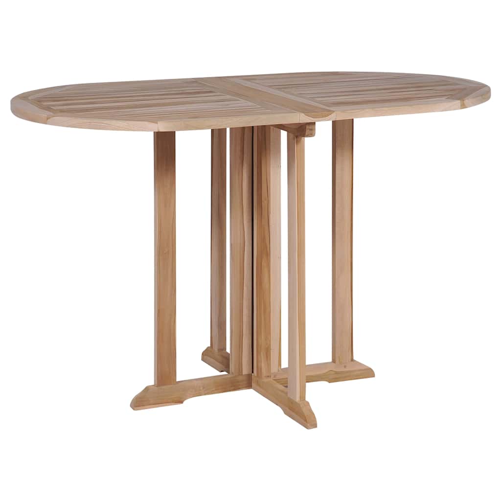 Folding Butterfly Garden Table 120x70x75 cm Solid Teak Wood