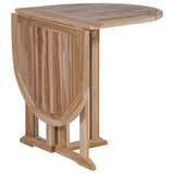 Folding Butterfly Garden Table 120x70x75 cm Solid Teak Wood