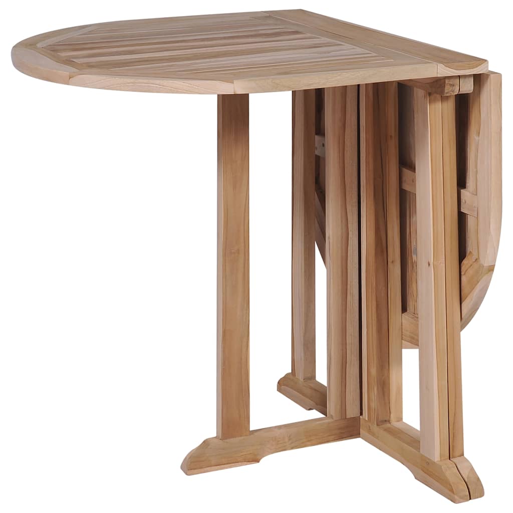 Folding Butterfly Garden Table 120x70x75 cm Solid Teak Wood
