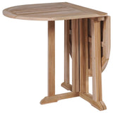 Folding Butterfly Garden Table 120x70x75 cm Solid Teak Wood