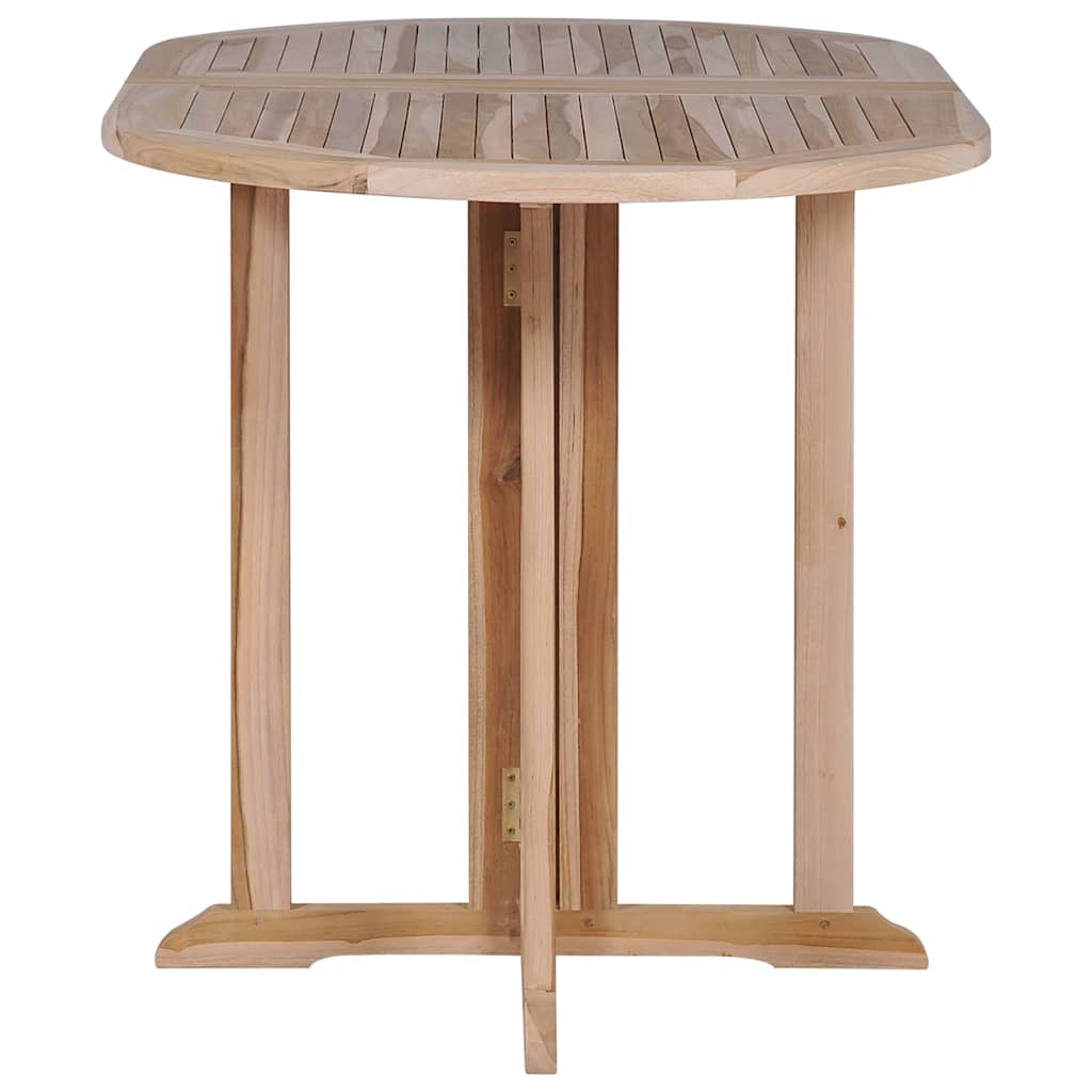 Folding Butterfly Garden Table 120x70x75 cm Solid Teak Wood