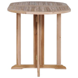 Folding Butterfly Garden Table 120x70x75 cm Solid Teak Wood