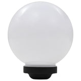 Outdoor Solar Lamps 3 pcs LED Spherical 20 cm RGB