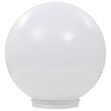 Outdoor Solar Lamp LED Spherical 40 cm RGB - Close-Up Angle