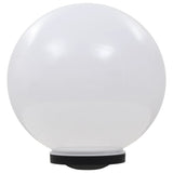 Outdoor Solar Lamp LED Spherical 40 cm RGB - Low Angle