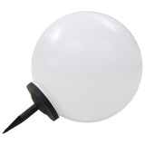 Outdoor Solar Lamp LED Spherical 50 cm RGB - Side View