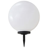 Outdoor Solar Lamp LED Spherical 50 cm RGB - Top-Down View