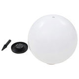 Outdoor Solar Lamp LED Spherical 50 cm RGB - Low Angle