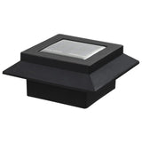 Outdoor Solar Lamps 6 pcs LED Square 12 cm Black - Extra Image